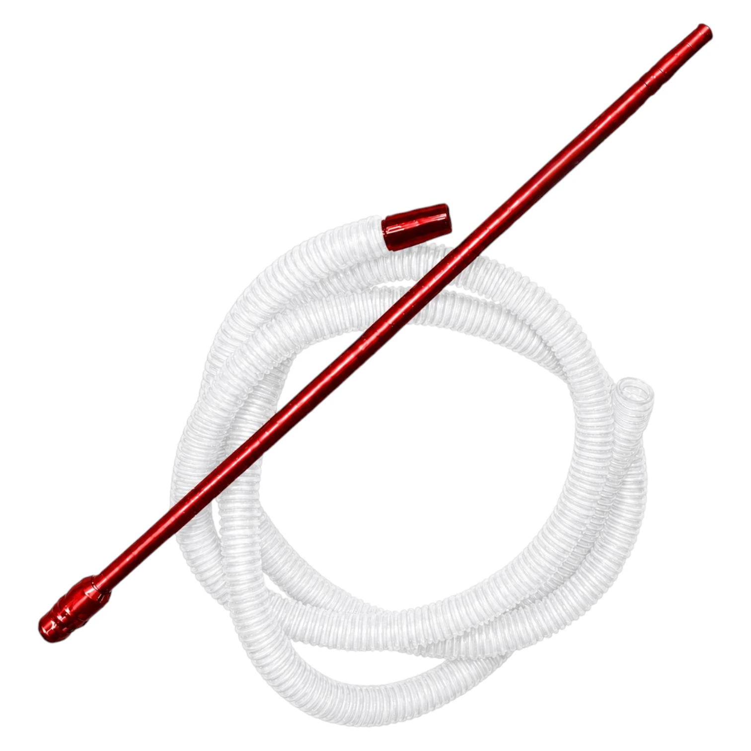 Mangueira Anubis Slim Fit Branco/Vermelho
